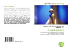 Bookcover of Louis Friedman