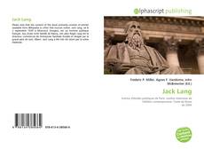 Bookcover of Jack Lang