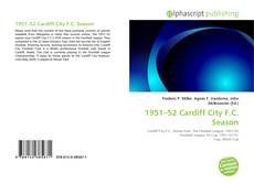 Borítókép a  1951–52 Cardiff City F.C. Season - hoz