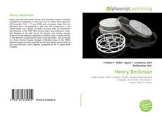 Bookcover of Henry Beckman