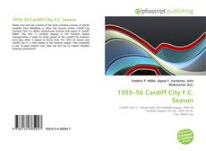Bookcover of 1955–56 Cardiff City F.C. Season