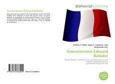 Bookcover of Gouvernement Édouard Balladur