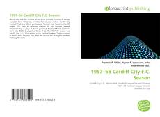 Bookcover of 1957–58 Cardiff City F.C. Season