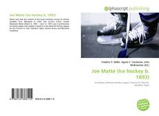 Joe Matte (Ice hockey b. 1893)的封面