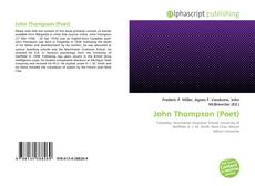 Bookcover of John Thompson (Poet)