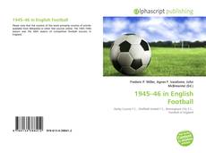 Bookcover of 1945–46 in English Football