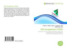 Обложка MS Kungsholm (1953)