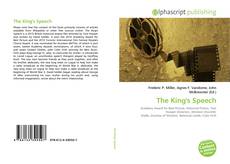 Bookcover of The King's Speech