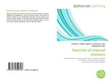 Borítókép a  Doctrine of internal relations - hoz
