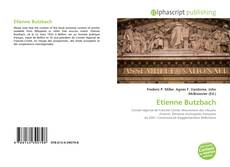 Borítókép a  Étienne Butzbach - hoz