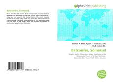 Bookcover of Batcombe, Somerset