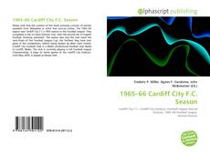 Capa do livro de 1965–66 Cardiff City F.C. Season 