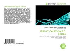 Bookcover of 1966–67 Cardiff City F.C. Season