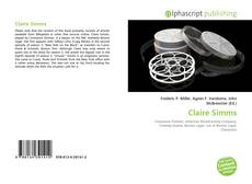 Claire Simms kitap kapağı