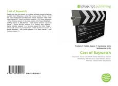 Bookcover of Cast of Baywatch