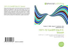 Capa do livro de 1971–72 Cardiff City F.C. Season 