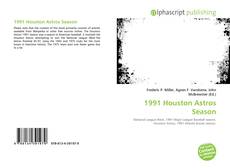 Bookcover of 1991 Houston Astros Season