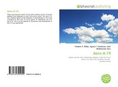 Borítókép a  Aero A.19 - hoz