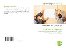 Bookcover of Business ecosystem