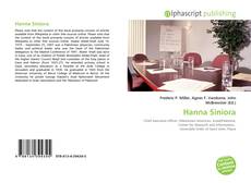 Обложка Hanna Siniora