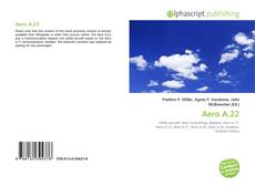 Capa do livro de Aero A.22 