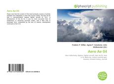 Bookcover of Aero Ae 04