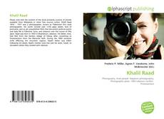 Copertina di Khalil Raad