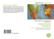 Copertina di Superpuissance Émergente