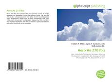 Copertina di Aero Ae 270 Ibis