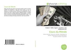Copertina di Cours du Pétrole