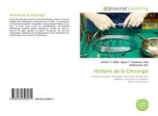 Copertina di Histoire de la Chirurgie