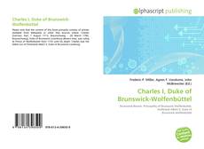 Charles I, Duke of Brunswick-Wolfenbüttel的封面