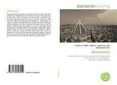 Archontics kitap kapağı