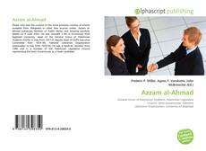 Portada del libro de Azzam al-Ahmad
