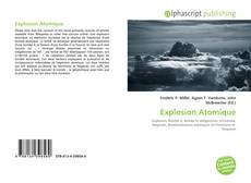 Portada del libro de Explosion Atomique