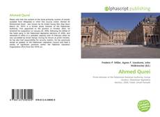 Capa do livro de Ahmed Qurei 