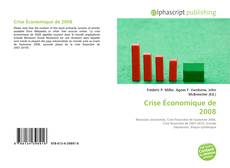 Capa do livro de Crise Économique de 2008 