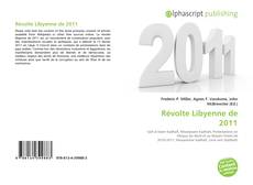 Обложка Révolte Libyenne de 2011