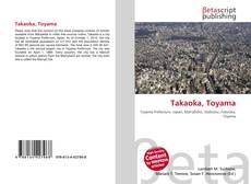 Bookcover of Takaoka, Toyama