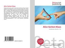Buchcover von Alice Gerken-Klaas
