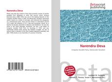 Bookcover of Narendra Deva