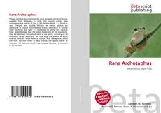 Buchcover von Rana Archotaphus