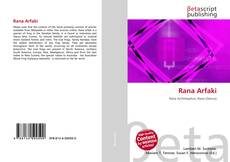 Buchcover von Rana Arfaki