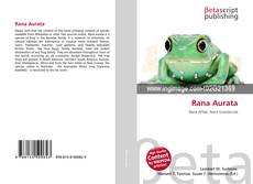 Capa do livro de Rana Aurata 