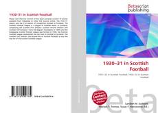 Buchcover von 1930–31 in Scottish Football