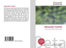 Borítókép a  Alexander Carlisle - hoz