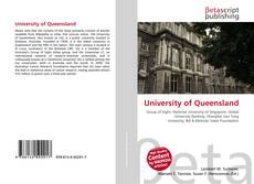 Borítókép a  University of Queensland - hoz