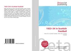 Buchcover von 1933–34 in Scottish Football