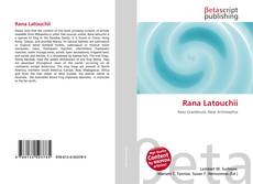 Buchcover von Rana Latouchii