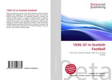 Buchcover von 1936–37 in Scottish Football